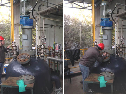 為成都生物制造的2000L高壓加氫反應(yīng)釜